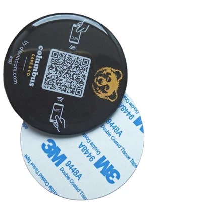 Autocollant de code QR NFC