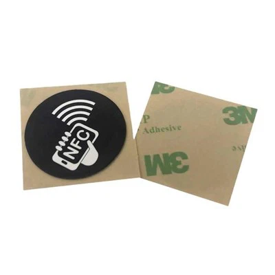 Étiquette autocollante NFC sur métal